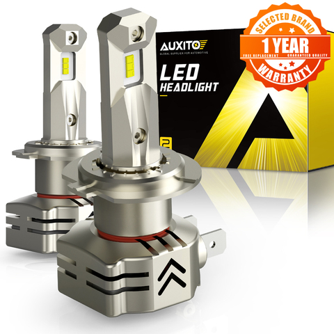 AUXITO NOUVEAU Phare Automatique H7 12000Lm 52W H4 9003 Salut Lo Faisceau HB3 9005 HB4 9006 H8 H11 LED Voiture Phare Ampoule 12V 24V 6000K Blanc ► Photo 1/6