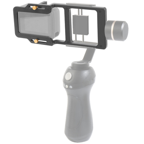 Stabilisateur de cardan portatif, adaptateur de cardan, plaque de montage en métal pour Zhiyun Feiyu, support Moza pour Gopro 9 8 7 6 5 4, caméra d'action ► Photo 1/6