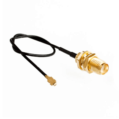 Câble adaptateur d'antenne uFL/u.FL/IPX, 20CM, SMA vers IPEX femelle, RF Pigtail, fil pour WIFI/GSM/GPS 1.13mm ► Photo 1/1