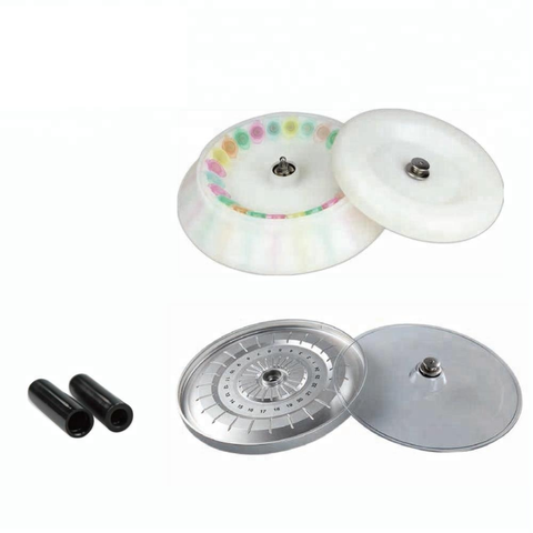 Kit de Rotor en plastique hématocrit avec couvercle A24-2P AC-24, accessoires pour centrifugeuse de laboratoire adaptateur de Rotor A02P2 A05P2 DM1424 ► Photo 1/1