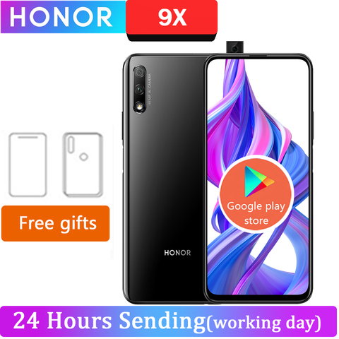 Honor 9X téléphone portable Kirin 810 Android 9.0 6.59 