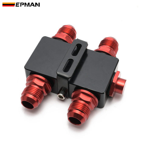 EPMAN – adaptateur Sandwich pour filtre à huile, avec Thermostat d'huile en ligne AN10, raccord EPOL0520 ► Photo 1/6