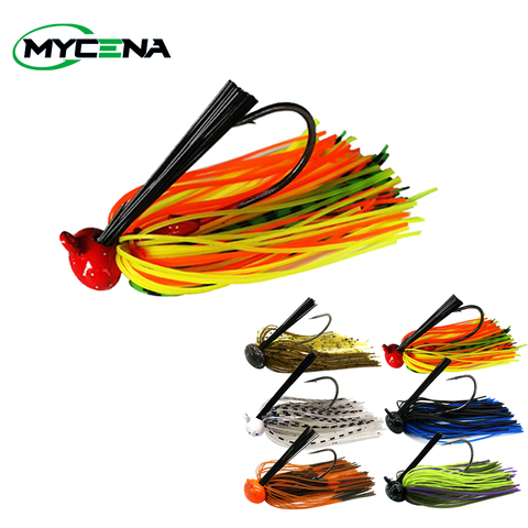 Mycena 7G/12G/15G Chatter appât spinner appât sans weedless pêche leurre Buzzbait wobbler chatterbait pour bar brochet doré poisson ► Photo 1/6