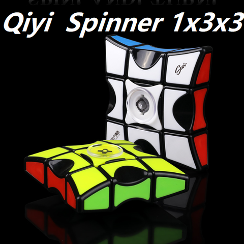 Moins cher QiYi Mofangge Spinner Cube 1x3x3 vitesse Puzzle magique bout des doigts Cubo Magico jeux éducatifs jouets d'apprentissage pour les enfants ► Photo 1/6