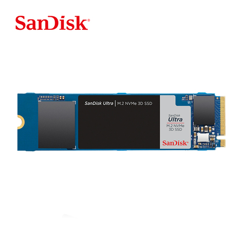 Sandisk SSD M2 3D nvme 2 to 1 to 500GB M2 SSD 250GB pcle NVMe 2280 HDD disques SSD internes disque dur pour ordinateur de bureau ► Photo 1/6