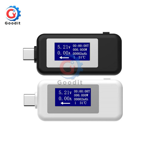 5V 9V 12V 24V 30V USB testeur Type C LCD numérique courant tension chargeur capacité testeur USB chargeur médecin compteur d'énergie voltmètre ► Photo 1/6