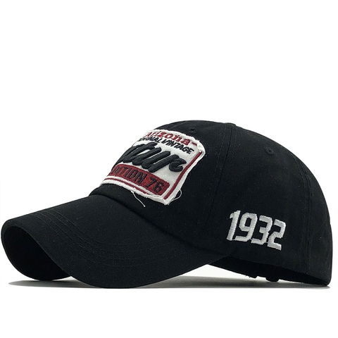 Casquette de baseball pour hommes et femmes, chapeau à rabat, lettre brodée, os, gorras décontracté, chapeau de pêche, nouvelle collection ► Photo 1/6