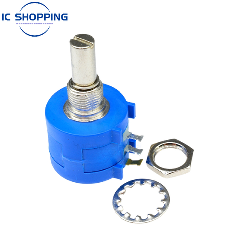 Potentiomètre de précision réglable multi-tours, résistance 103L 101L 201L 202L 203L 104L 100R 200R 1K 10K 2K 50K Ohm ► Photo 1/4