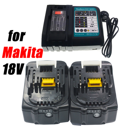 2022 pour Makita 18V 6000mAh 5.0AH / 6.0Ah batterie d'outils électriques rechargeables avec LED Li-Ion remplacement LXT BL1860B BL1860 BL1850 ► Photo 1/6