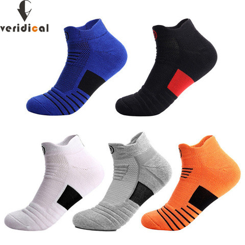 VERIDICAL 5 paires coton Compression chaussettes homme bonne qualité épais respirant cheville équipage Cool chaussettes courtes Sox Calcetines Hombre ► Photo 1/6