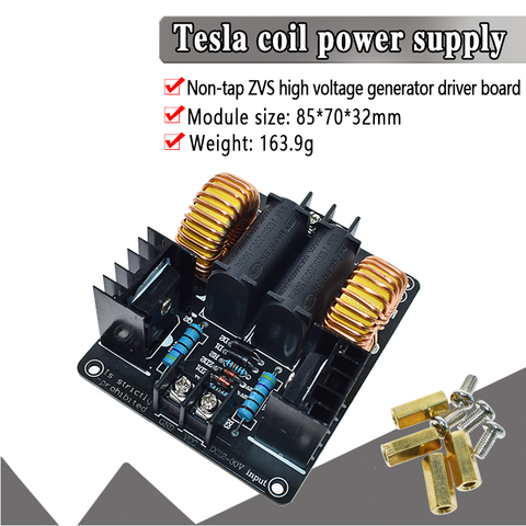 1000W 20A ZVS basse tension Induction chauffage bobine Module Flyback pilote chauffage grand dissipateur de chaleur Module chauffage pour Arduino ► Photo 1/6