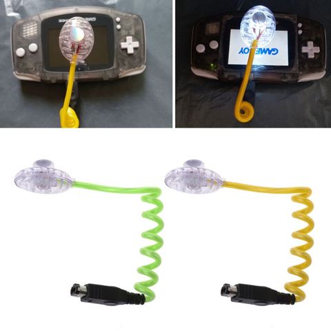 Nouvelles lampes LED d'éclairage de lumière à vis sans fin flexibles de haute qualité pour Console Nintendo Gameboy GBC GBP ► Photo 1/5