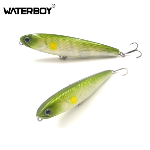 WATERBOY 9.5cm 12.6g crayon appât de pêche 4 couleurs nouvelle arrivée leurre de poisson usine Wobbler Pesca dur artificiel leurre collante ► Photo 1/6