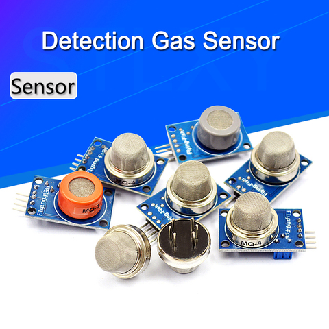 Détecteur de fumée de méthane, Module de capteur de gaz liquéfié pour démarreur Arduino, Kit de bricolage, MQ-2 MQ-3 MQ-4 MQ-5 MQ-6 MQ-7 MQ-8 MQ-9 MQ-135 ► Photo 1/6