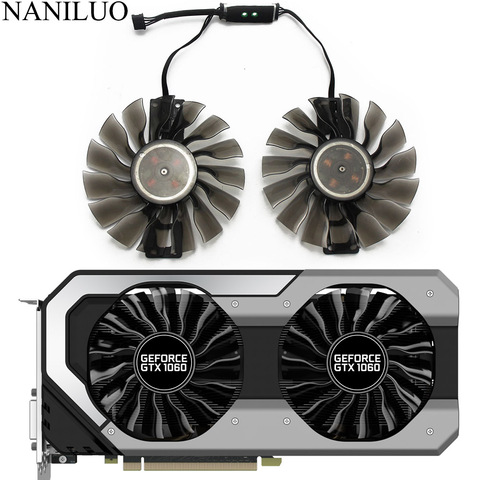 2 pièces/ensemble GA92S2H 4PIN 90mm VGA GTX1060 Super ventilateur JetStream pour MAXSUN palit GTX 1060 JETSTREAM ventilateur de refroidissement de carte vidéo ► Photo 1/5