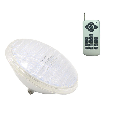 Lampe submersible par56 avec télécommande, lumière blanche chaude/froide, spot lumineux multicolore, rvb, idéal pour une Piscine, 18/36/54W, LED ► Photo 1/6