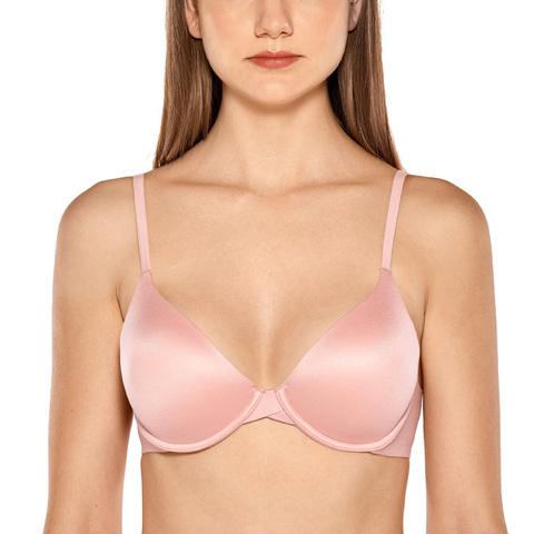 Soutien-gorge T-Shirt à armatures à couverture complète légèrement doublé en mousse souple pour femme ► Photo 1/6