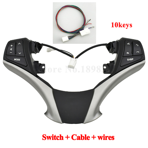 Interrupteur de commande multifonction de volant | De bonne qualité avec câble, pour Toyota Yaris vios 2013-2016 ► Photo 1/6