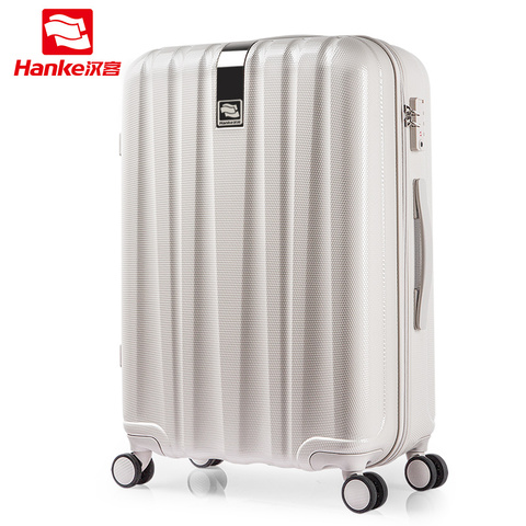 Meilleur Spinner bagages valise PC boîtier de chariot sac de voyage roue roulante bagage à main embarquement hommes femmes bagages voyage voyage H80002 ► Photo 1/6