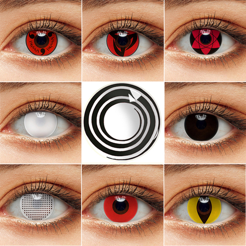 lentilles de contact mangekyou Sharingan