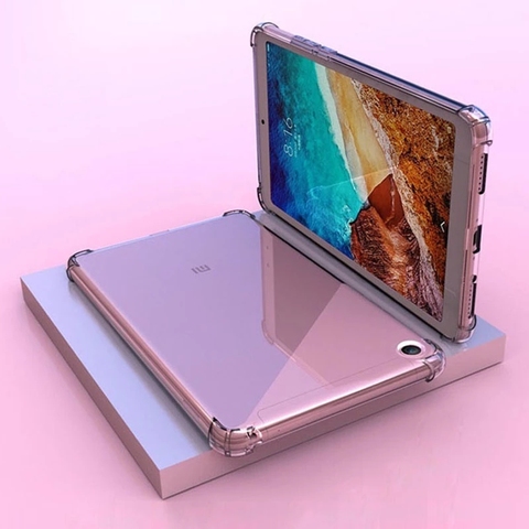 Coque arrière en silicone antichoc flexible, pour Xiaomi MiPad2, MiPad3, MiPad4 2, 3 4 Plus, 7.9, coque en caoutchouc transparente ► Photo 1/6