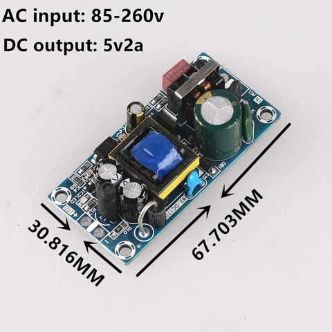 Carte d'alimentation de commutation haute puissance, ca 110v 220v à cc 5V 12V 24V 36V 48V, AC-DC, carte d'alimentation ► Photo 1/5