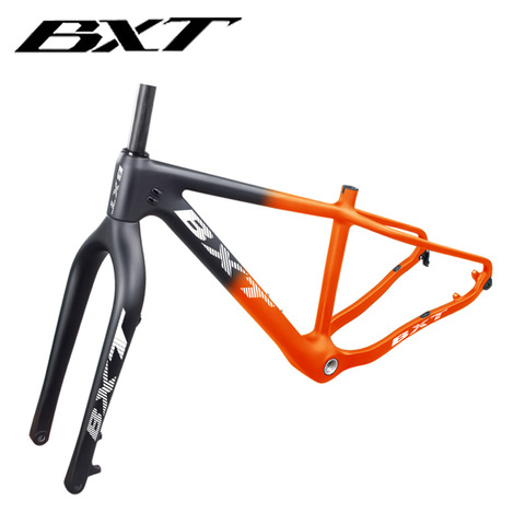 Livraison gratuite 26er plein carbone neige graisse vélo cadre fit max 4.8 pneus carbone vélo cadre 160mm frein à disque BSA neige cadre ► Photo 1/6