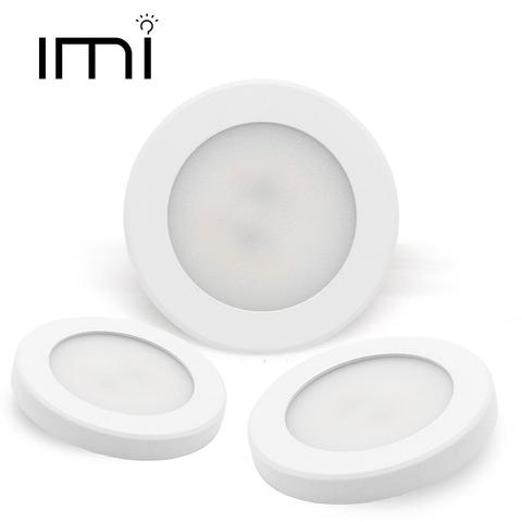 Mini LED Downlight Ultra-mince 3W 5W 7W 220V Surface monté lampe panneau lumineux éclairage intérieur placard armoire Spot ► Photo 1/6