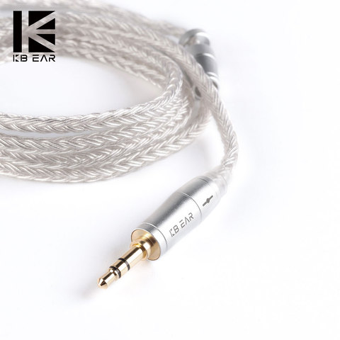 KBEAR – câble argent à 16 cœurs, pour écouteurs C10 ZS10 Blon 2.5 zsx ba5, 3.5/4.4/bl-03 ► Photo 1/6