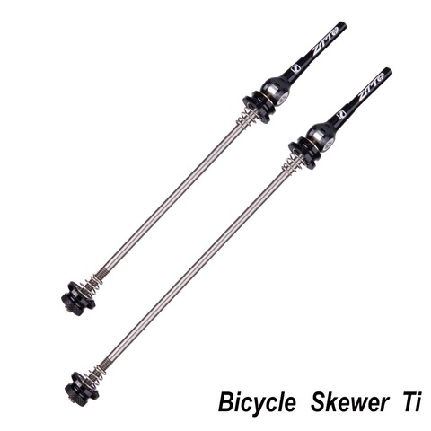 Ultra-léger titane Ti axe QR brochettes vtt vélo de route vélo dégagement rapide 9mm 5mm avant 100 arrière 100/135mm roue moyeu brochettes ► Photo 1/6