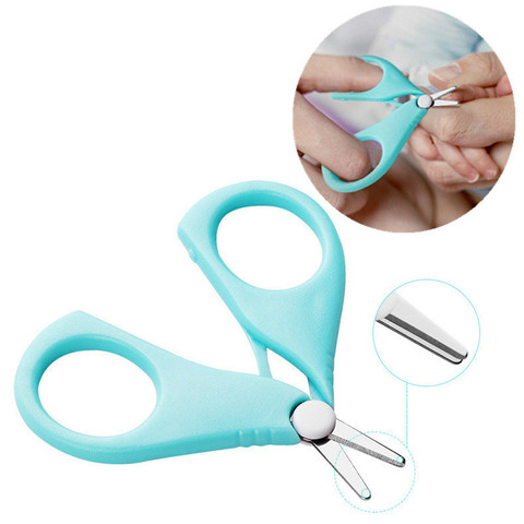 Coupe-ongles de sécurité ciseaux Cutter pour nouveau-né bébé pratique quotidien bébé ongle coquille cisaillement manucure outil bébé ongles ciseaux ► Photo 1/6