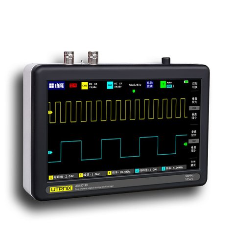 MINI Oscilloscope numérique Portable professionnel, 100 MS/s, Nano1013D, sonde numérique, tablette numérique ► Photo 1/6