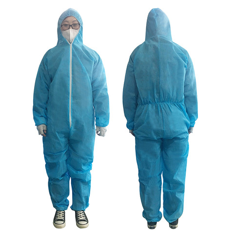 Vêtements de sécurité jetables, respirants, anti-poussière, pour peinture, décoration, combinaison, L/XL/XXL/XXXL ► Photo 1/6