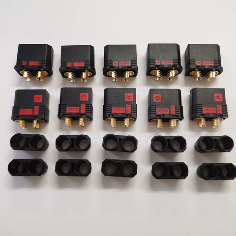 Connecteur de batterie résistant QS8-S, 5 paires, grande prise de courant pour RC modèle de coche de Drone ► Photo 1/6