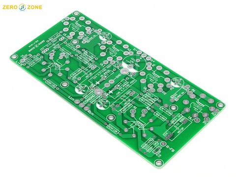 ZEROZONE – amplificateur de puissance Ultra-linéaire à tubes PCB (12W), type 6SL7 + 6V6 ► Photo 1/4