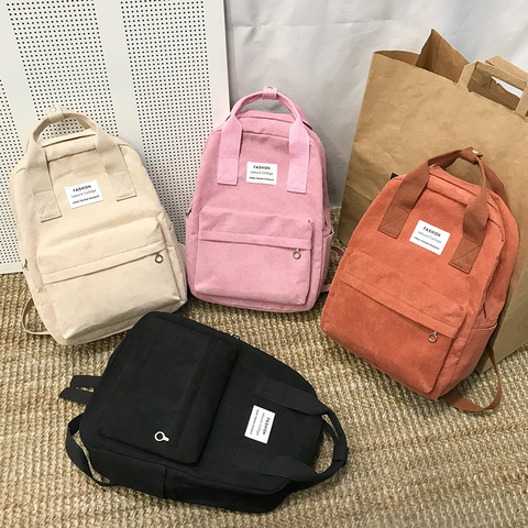 Sac à dos Harajuku pour femmes, nouvelle tendance, mode femmes, sac d'école, d'université, sacs à bandoulière de voyage pour adolescentes, 2022 ► Photo 1/6