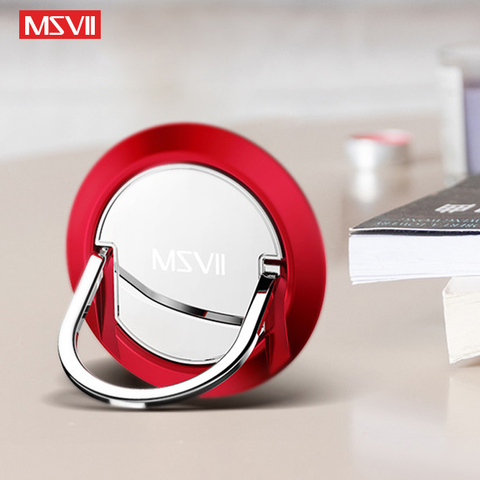 MSVII – anneau de support magnétique pour voiture, Rotation de 360 degrés, pour iPhone, Samsung, Xiaomi, Huawei, SONY ► Photo 1/6
