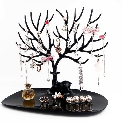 Présentoir de bijoux de colliers, arbre créatif, antler, pour cadeau, boucles d'oreilles, décoration intérieure, support organisateur, supports de rangement, pendentifs ► Photo 1/6