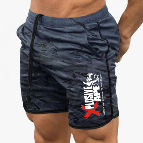 Shorts de Sport à séchage rapide pour hommes, pantalons courts de course à pied, Jogging, Fitness, Gym, été, 2022 ► Photo 1/6