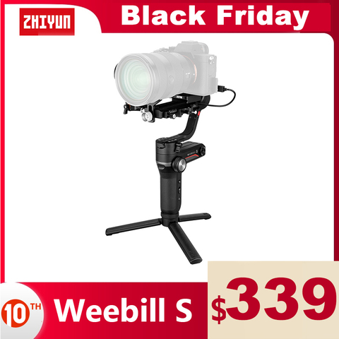 ZHIYUN officiel Weebill S 3 axes cardan stabilisateur de poche Transmission d'image pour Canon Sony Etc caméra sans miroir écran OLED ► Photo 1/6