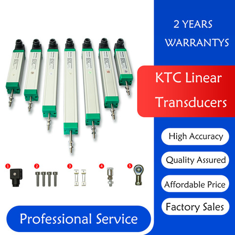 KTC – transducteur linéaire 275-450mm, échelle de déplacement, tige de traction, règle électronique, Position, Machine d'injection de potentiomètre LWH ► Photo 1/6