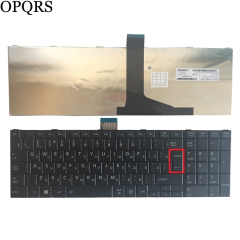 Nouveau clavier russe pour ordinateur portable TOSHIBA SATELLITE C850 C855D C850D C855 C870 C870D C875 C875D L875D RU ► Photo 1/5