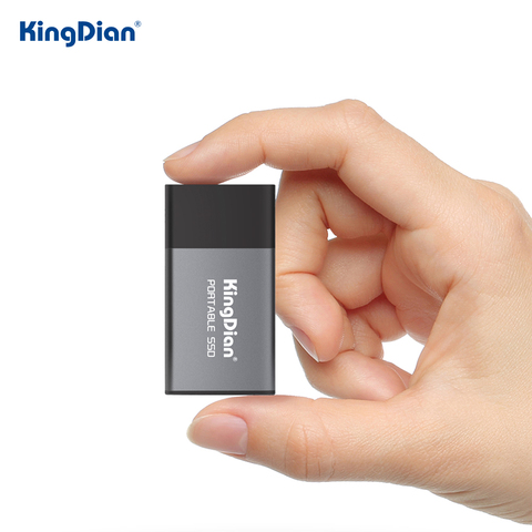 Disque dur externe KingDian SSD 1 to 500gb 250gb 120gb SSD Portable 1.8 ''USB3.0 P10 disque dur externe pour ordinateur Portable ► Photo 1/6