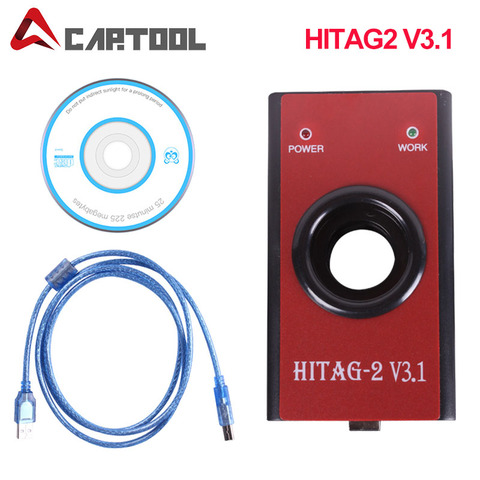 Outil de Diagnostic de voiture Clé Fabricants Hitag2 V3.1 Clés Automatiques Programmation HiTag 2 V3.1 Programmeur CLÉ Outil immo, à distance, BROCHES, VIN ► Photo 1/6