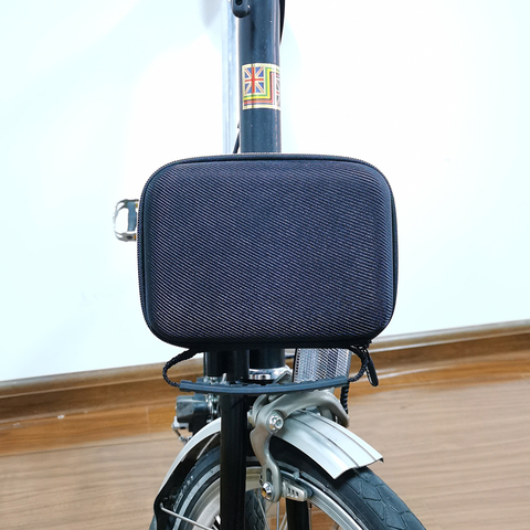 Brompton – sac avant de vélo multifonction, 2 tailles, bricolage pour boîte de rangement numérique, caméra pompe réparation outil accessoires ► Photo 1/6