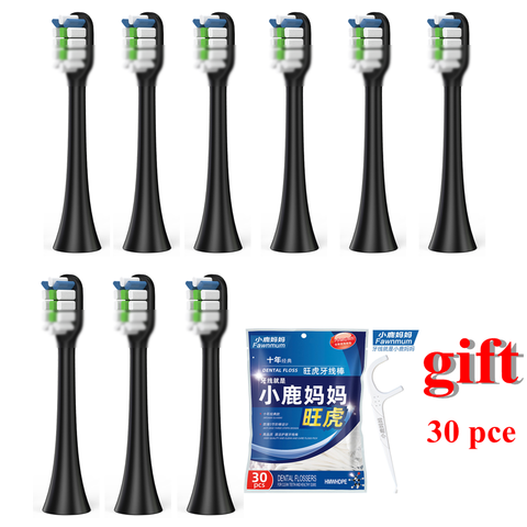 Têtes de brosse à dents de rechange pour Xiaomi Soocas X3/X3U pour Xiaomi Mijia T300/500 soocas X1/X3/X5 têtes de brosse à dents électriques ► Photo 1/6