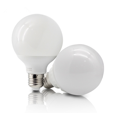 Ampoule E27, grande ampoule de LED, lampe internationale, G80, G95, G120, 110/220V, économie d'énergie, lampe à LED, Super brillant, 5W, 9W, 18W, blanche chaude et froide ► Photo 1/6