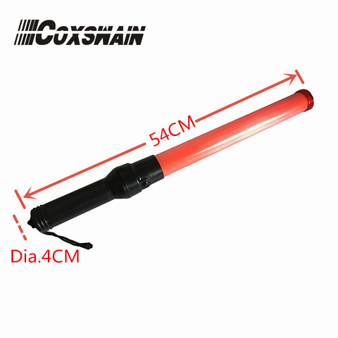 LED de sécurité en plein air bâton de signalisation Signal de sécurité avertissement clignotant lumière LED baguette de circulation bâton à la main Police ref bâton SF-900 ► Photo 1/3