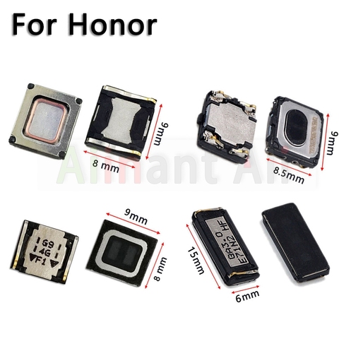 Oreillettes de téléphone, 2 pièces, récepteur de son, haut-parleur avant, câble flexible, pour Huawei Honor 8 8X 9 9X 10 20 30 Lite View Pro Plus ► Photo 1/6