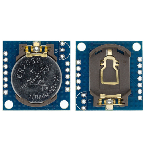 Module d'horloge temps réel I2C RTC DS1307 AT24C32, 1 pièces, pour AVR ARM PIC, minuscule Module de mémoire RTC I2C, horloge DS1307 ► Photo 1/6